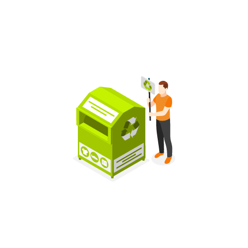 Reuse & recycling focused