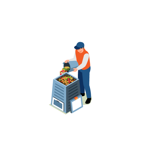 Garden Waste Clearance Icons